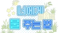 너에게 물 주는 법
