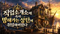 직업소개소에 속아 망해가는 상단에 취업해버렸다
