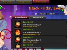 [Black Friday Event Mission Notice]