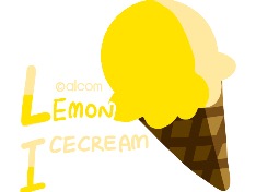 레몬 아이스크림