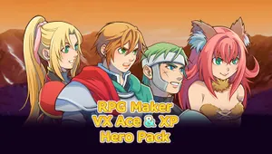 RPG 메이커 MZ - VX 에이스 & XP 히어로 팩