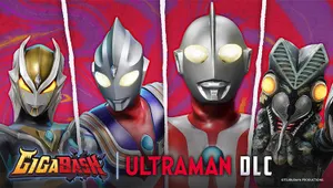 GigaBash - Ultraman 4 Characters Pack