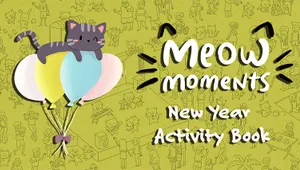 야옹 모멘츠: 새해 액티비티 북 (Meow Moments: New Year Activity Book)