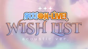 <위치 온 라이브> OST WISH LIST 어쿠스틱 버전 / 특전 일러스트