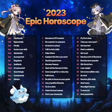 2023 Epic Horoscope
