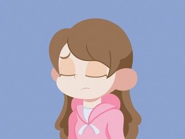 4년전 & 지금의 자캐낙서.