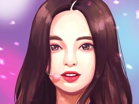 오마이걸 아린 팬아트